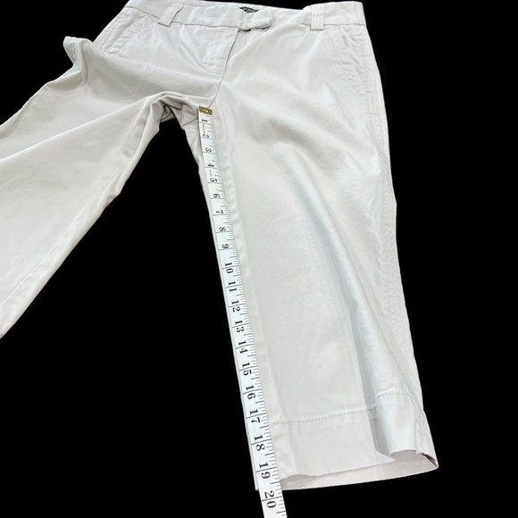 J. Crew Favorite Fit Stretch Khaki Capri Size 0 - Picture 8 of 10